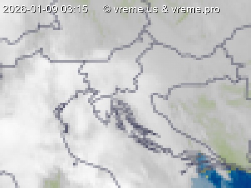 Oblačnost Slovenija