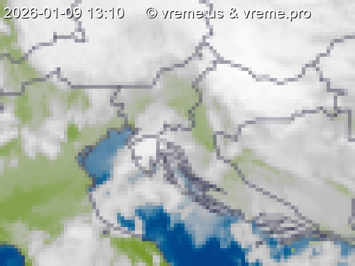 Oblačnost Slovenija
