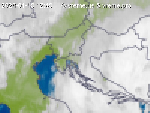 Oblačnost Slovenija