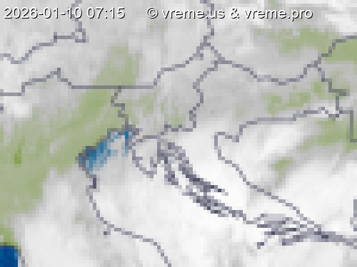 Oblačnost Slovenija