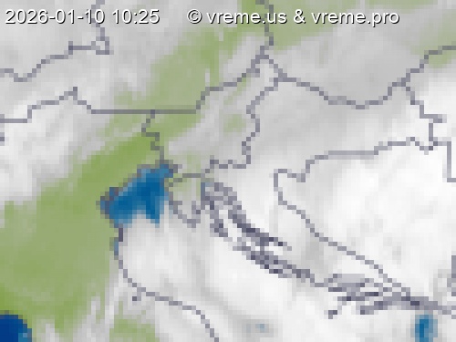 Oblačnost Slovenija