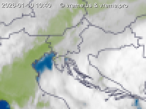 Oblačnost Slovenija