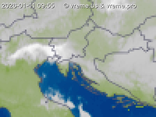 Oblačnost Slovenija