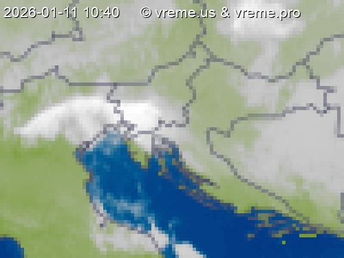 Oblačnost Slovenija