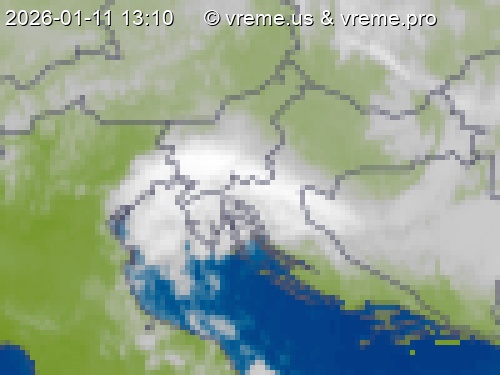 Oblačnost Slovenija