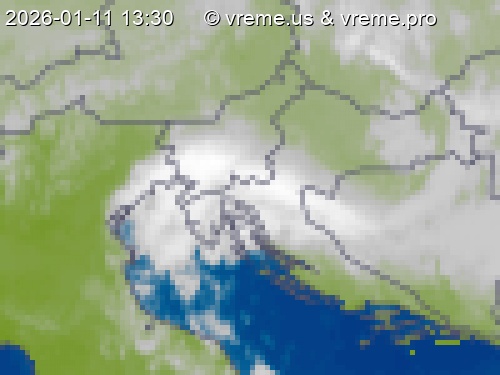 Oblačnost Slovenija