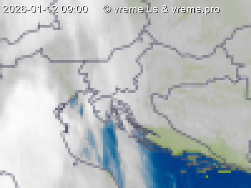 Oblačnost Slovenija