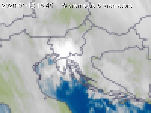 Oblačnost Slovenija