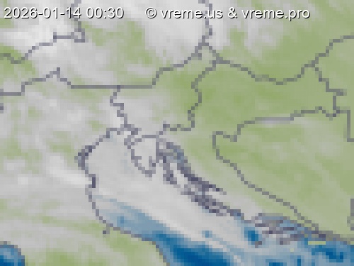 Oblačnost Slovenija