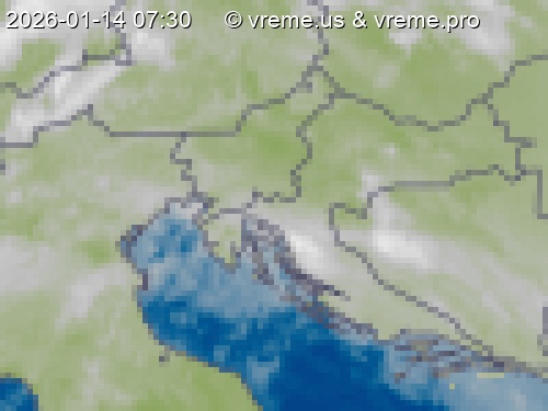 Oblačnost Slovenija