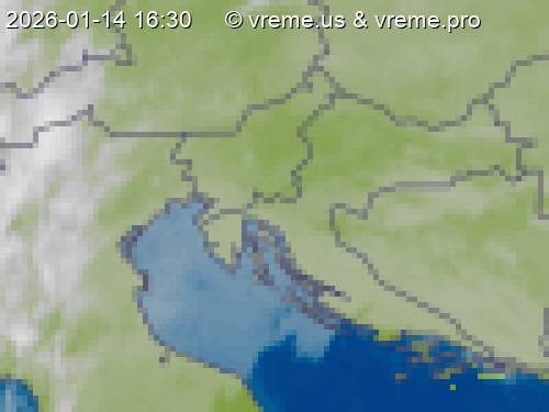 Oblačnost Slovenija