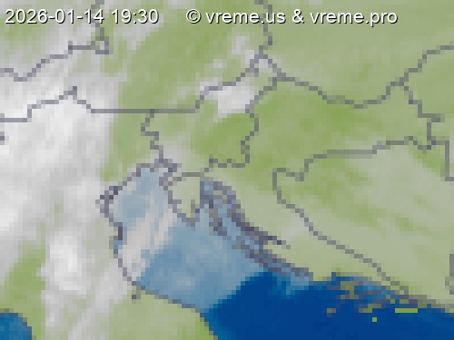 Oblačnost Slovenija