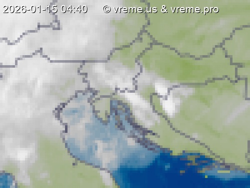 Oblačnost Slovenija