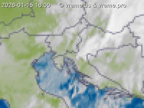 Oblačnost Slovenija