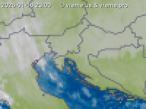 Oblačnost Slovenija