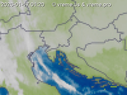 Oblačnost Slovenija