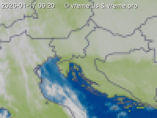 Oblačnost Slovenija