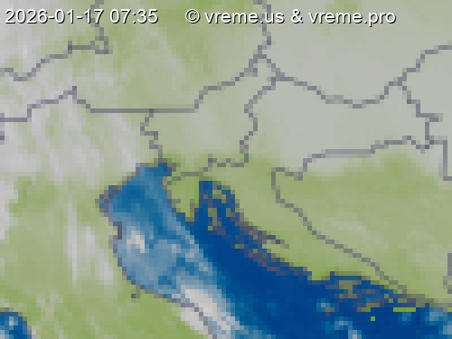 Oblačnost Slovenija