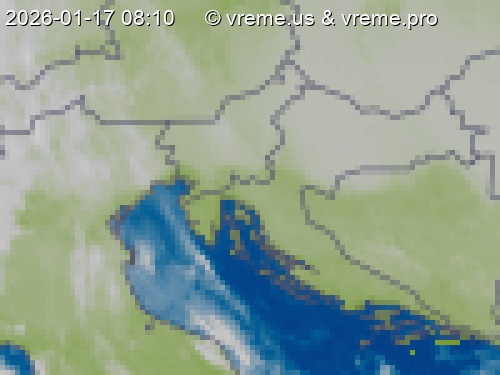 Oblačnost Slovenija