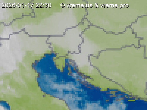 Oblačnost Slovenija