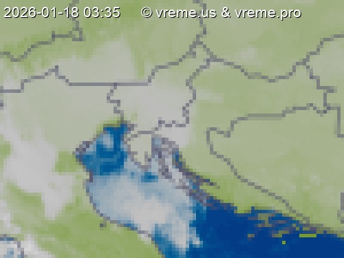 Oblačnost Slovenija