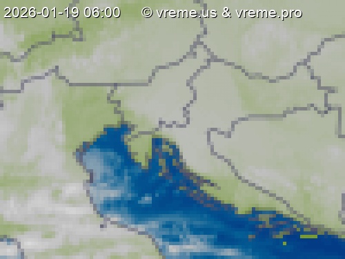 Oblačnost Slovenija