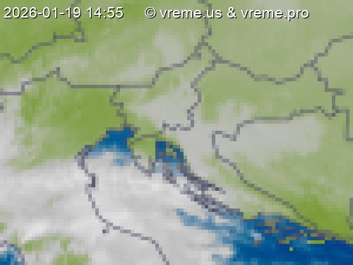 Oblačnost Slovenija