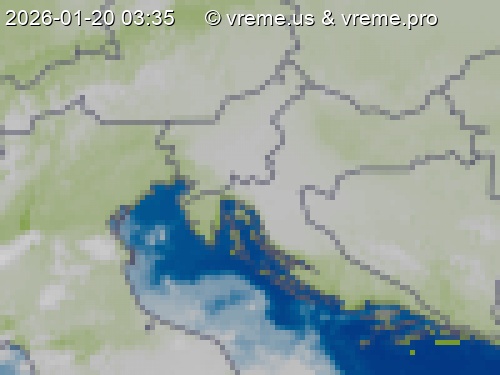 Oblačnost Slovenija