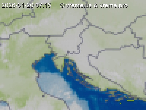 Oblačnost Slovenija