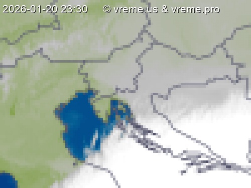Oblačnost Slovenija