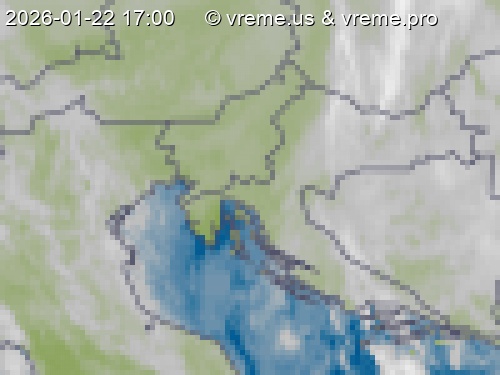 Oblačnost Slovenija