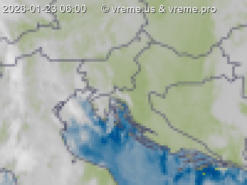 Oblačnost Slovenija