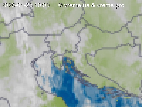 Oblačnost Slovenija