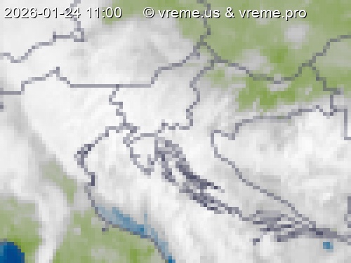 Oblačnost Slovenija