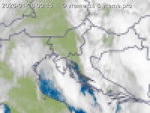 Oblačnost Slovenija