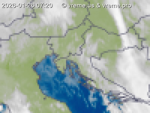 Oblačnost Slovenija