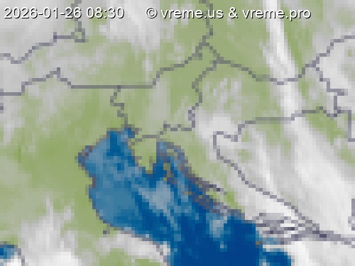 Oblačnost Slovenija