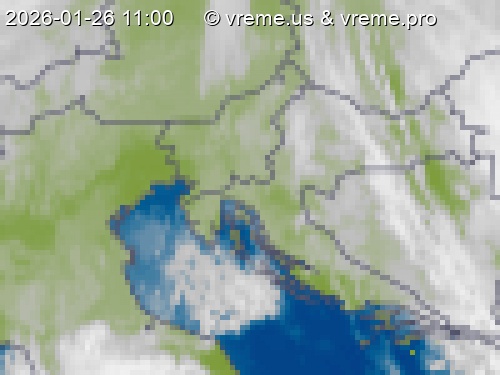 Oblačnost Slovenija