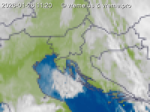 Oblačnost Slovenija