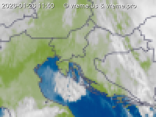 Oblačnost Slovenija