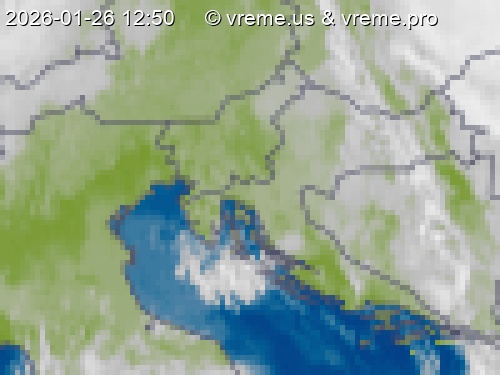 Oblačnost Slovenija