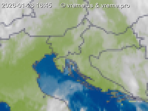 Oblačnost Slovenija