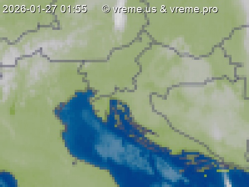 Oblačnost Slovenija