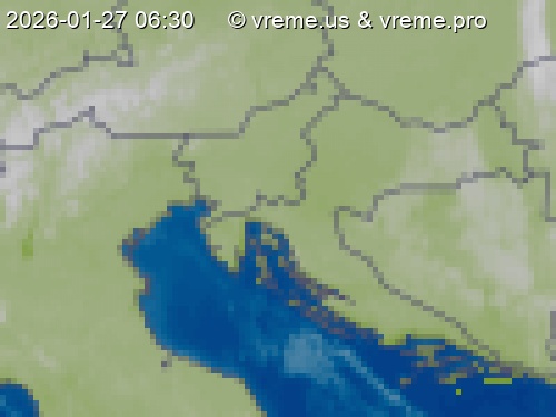 Oblačnost Slovenija