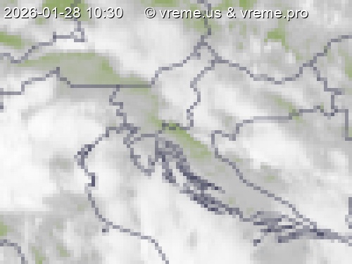 Oblačnost Slovenija