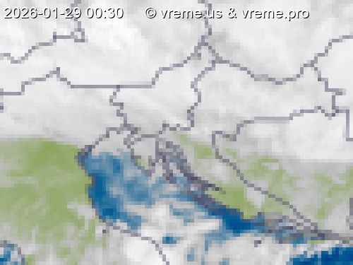 Oblačnost Slovenija