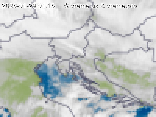 Oblačnost Slovenija