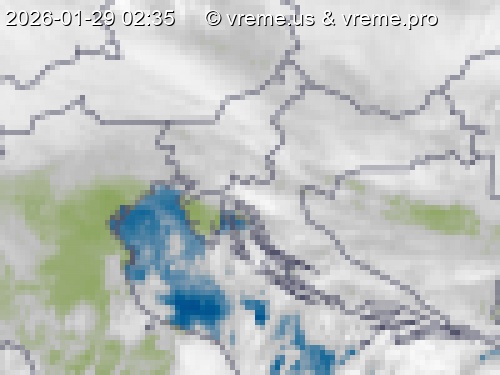 Oblačnost Slovenija