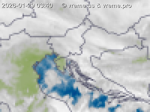Oblačnost Slovenija