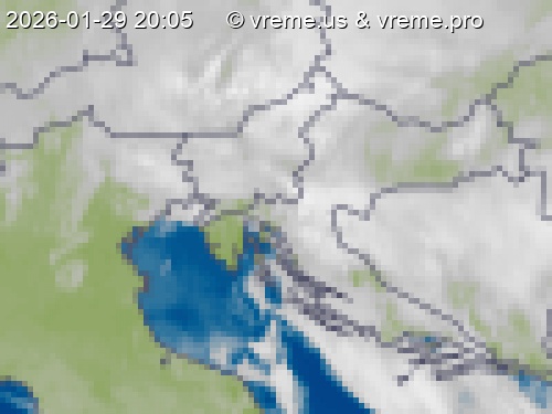 Oblačnost Slovenija